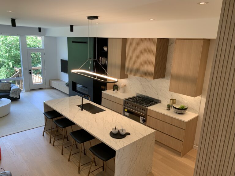 Completed kitchen