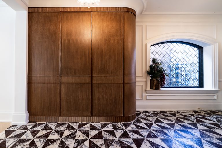 Picture 1607 showing our quality millwork at client site.