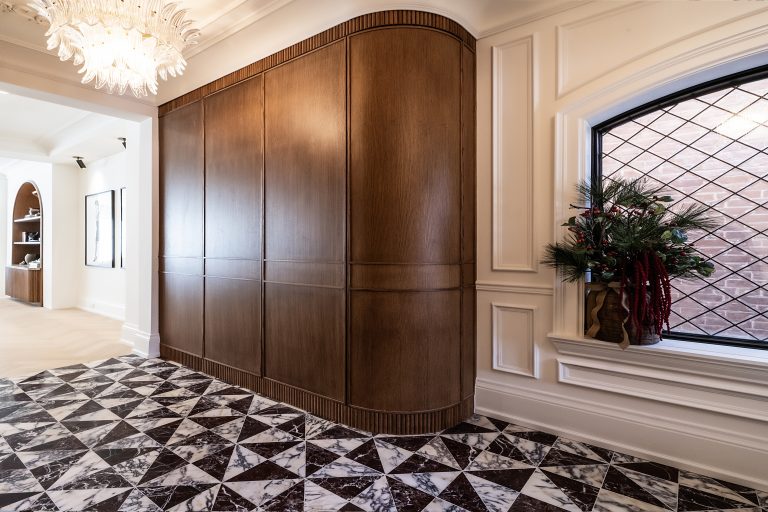 Picture 1609 showing our quality millwork at client site.